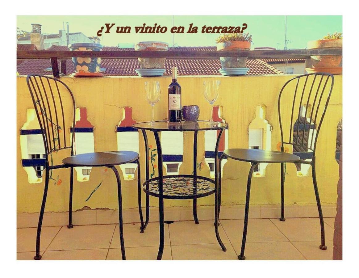 Atico Con Encanto En El Centro De לוגרוניו מראה חיצוני תמונה